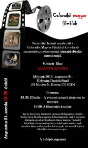 Magyar Filmklub 2013.08.21