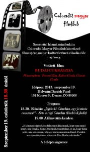Magyar Filmklub 2013.09.19